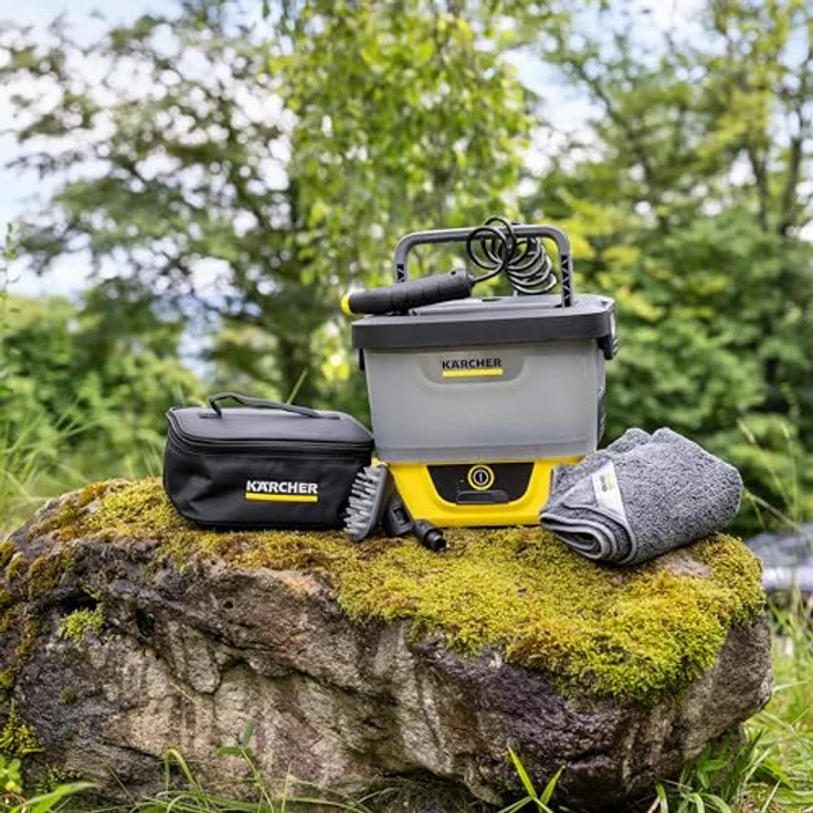 Kärcher Mobile Outdoor Cleaner OC 4 + Pet Kit, Akku-Hochdruckreiniger mit Pet Zubehör, 8 Liter Wassertank – Bild 10