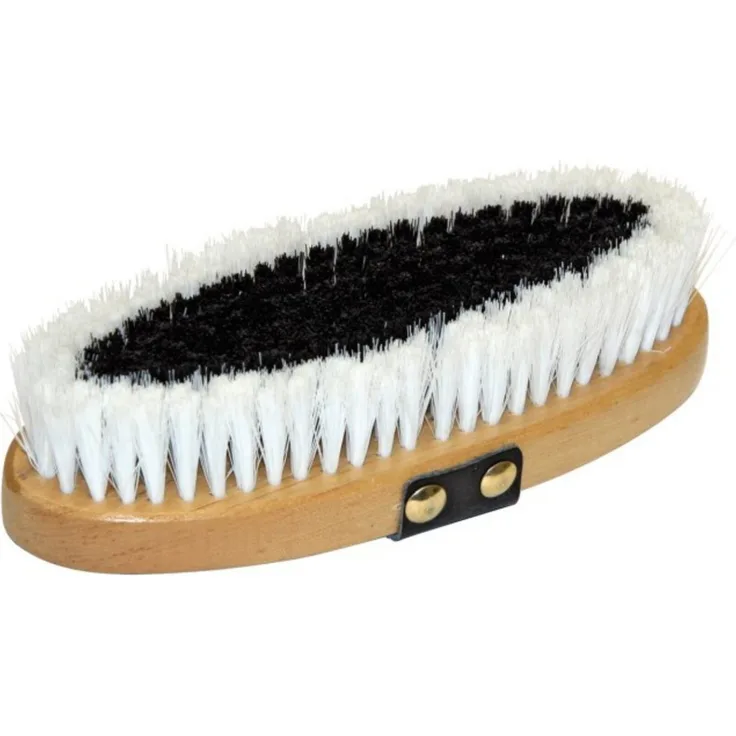 Kerbl Fellbürste Pferdekardätsche Brush&Co 22 cm x 9 cm 3243, (1-tlg) - Holzrücken lackiert