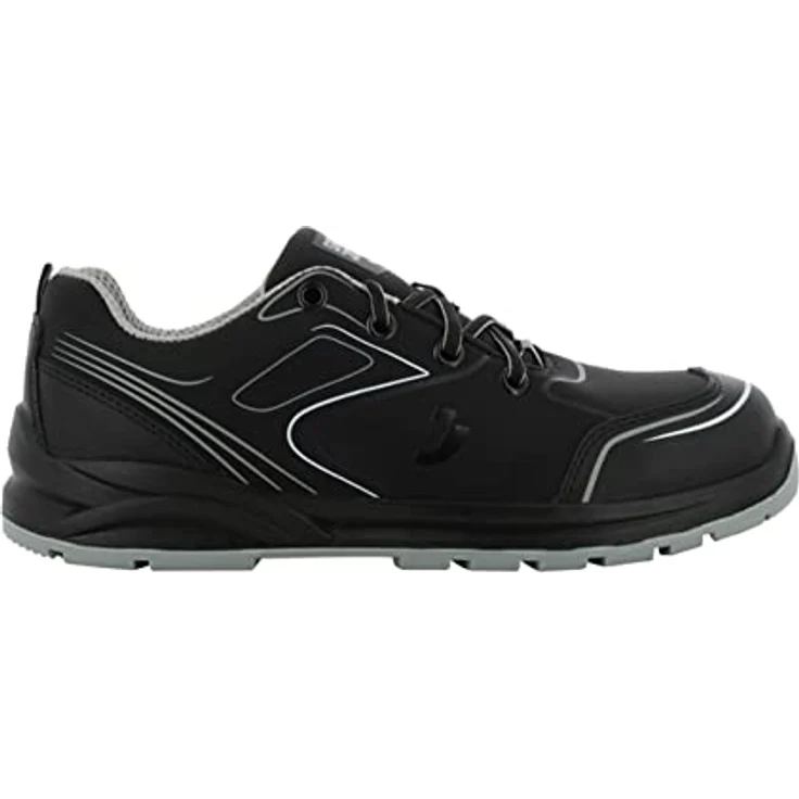 Safety Jogger CADOR S3 LOW, Sicherheitsschuh mit Stahlkappe, wasserfest und rutschfester SR-Laufsohle, schwarz – Bild 1