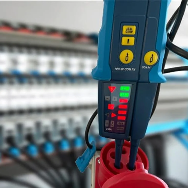 Pancontrol PAN MV-1000A Spannungsprüfer, LED-Anzeige 1000 V & Drehfeld-Anzeige – Bild 7