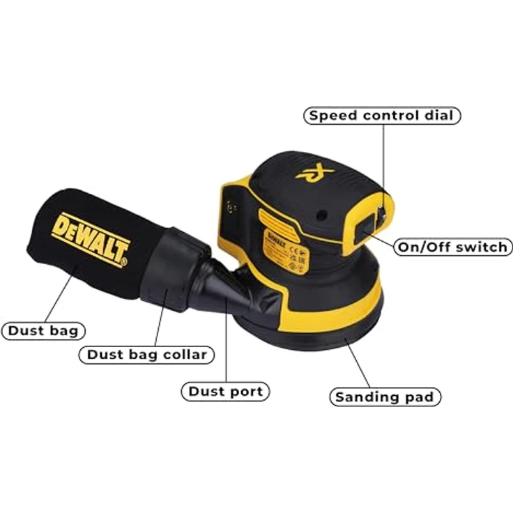 DeWalt DCW210N Schleifer – Bild 3