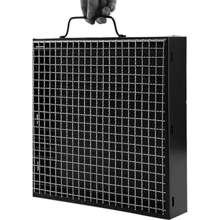 35x27x20 cm Holzkohlegrill Tragbar, Klappgrill, tragbarer Koffergrill, BBQ Faltgrill für Camping, Picknicks, Urlaub, Strandpartys und andere Outdoor-Aktivitäten, Reisegrill, Koffergrill – Bild 5