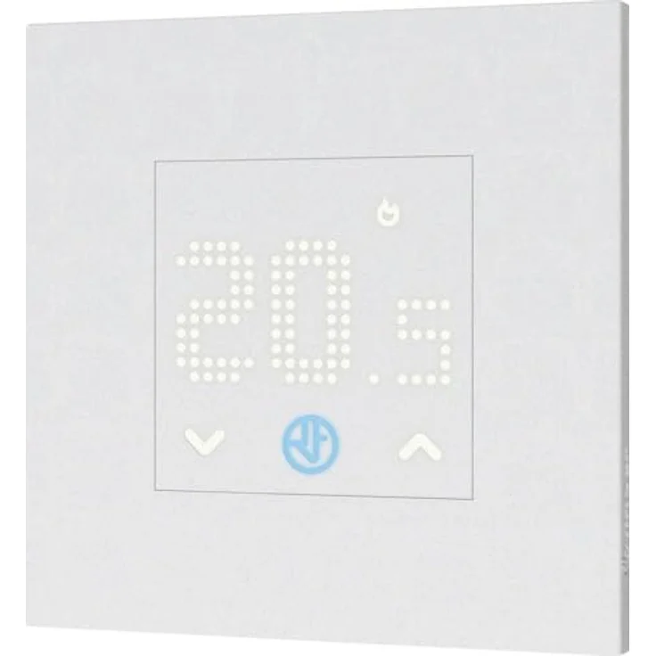 Finder 1TT182300000 1T.T1 Raumthermostat Unterputz, programmierbar mit LED-Matrix-Display, Touchscreen, weiß