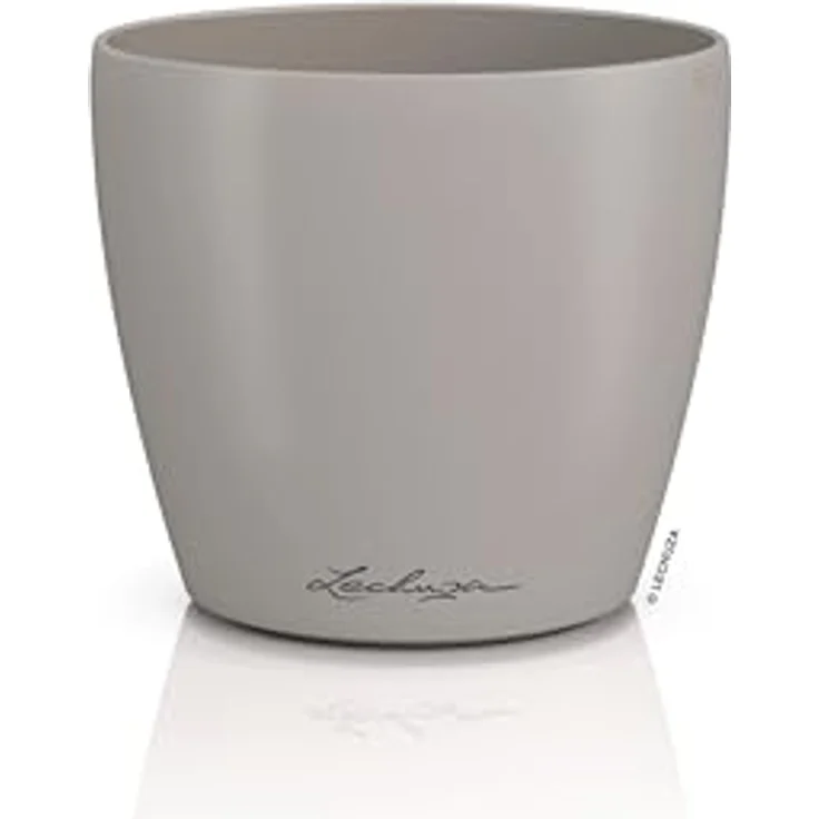 Lechuza® Übertopf Classico Color 12 DECO, Pflanzgefäß ohne Bewässerungssystem, sandbraun, 1,2 l Pflanzvolumen – Bild 1