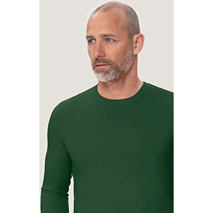 HAKRO Longsleeve Mikralinar 279, tanne, M – Bild 9