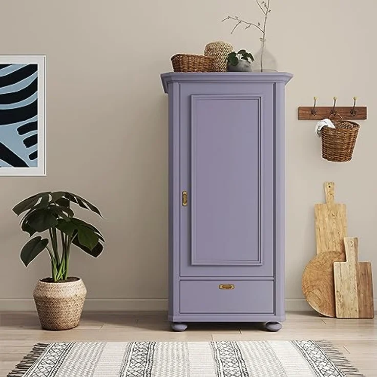 MissPompadour Holzfarbe Lila mit Provence, 2,5L seidenmatte Möbelfarbe für Innen & Außen, witterungsbeständig, hochdeckend, wasserbasiert – Bild 6