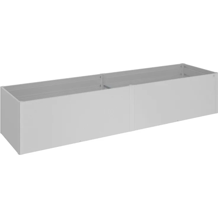 Biohort Hochbeet Gr. 4x1, Edles Design mit abgerundeten Ecken, ohne sichtbare Verschraubungen