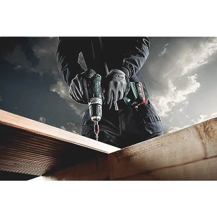 Metabo PowerMaxx SB 12 BL* Akku-Schlagbohrmaschine, Schlagzahl max. 21000 /min, integriertes LED-Arbeitslicht, blau – Bild 2