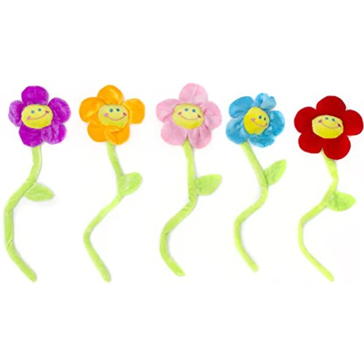 Goods+Gadgets Kunstblume Singende Happy Birthday Blume mit Musik, Deko-Blume ohne Verwelken, Geburtstags-Geschenk – Bild 2