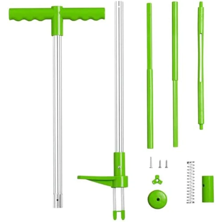 Kinzo Unkrautentferner 100 cm grün-silber – Bild 6