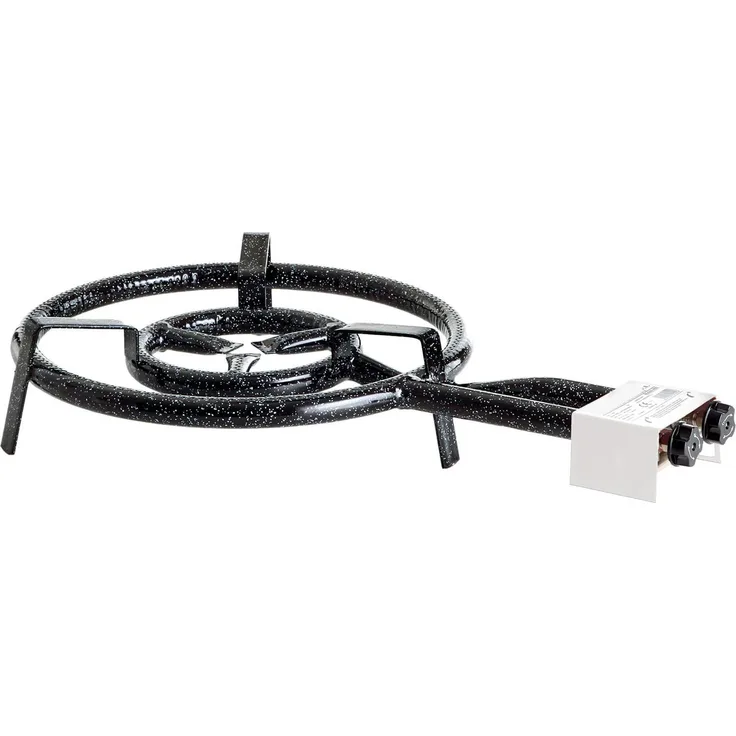 All'Grill 2-Ring-Gasgrill, Ø 40 cm, 13,9 kW, 50 mbar, universell einsetzbar mit stufenlos regelbaren Brennerringen