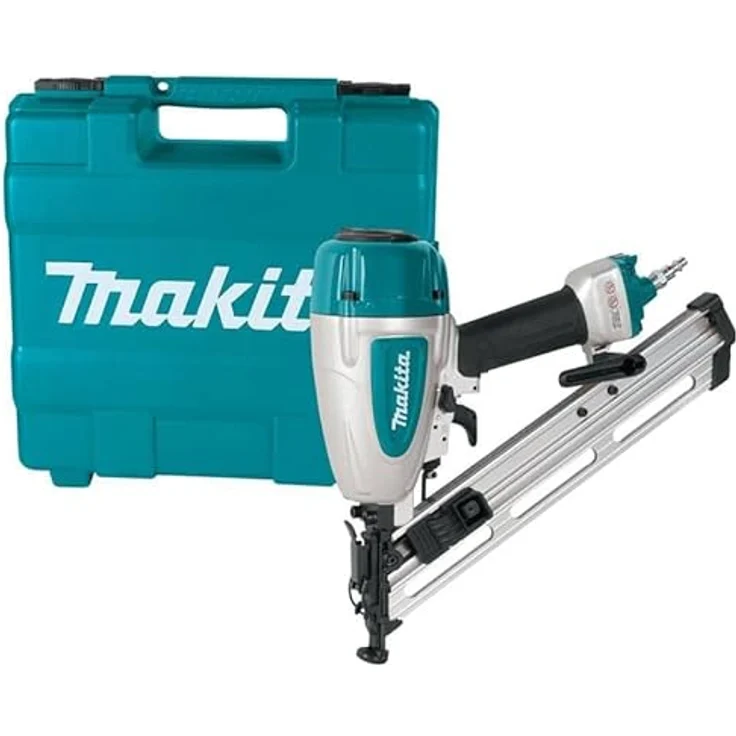 Makita EFK Pneumatinis Nagler AF635, Tacker und Nagelpistole für Nägel 32-64mm, 8 bar Druck – Bild 5