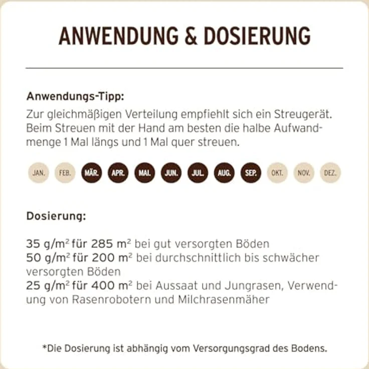Substral Naturen Bio Rasendünger 500 20 kg – Bild 6