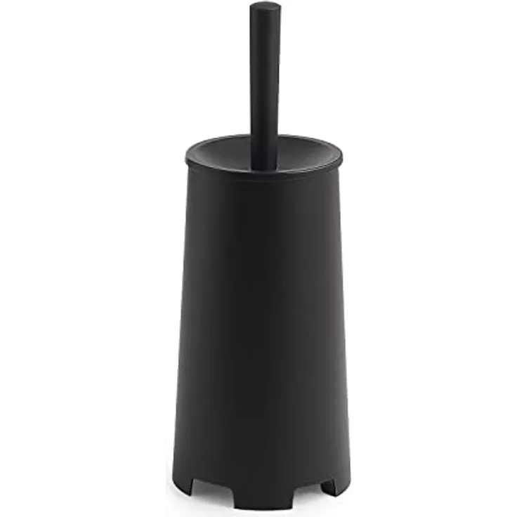 GEDY | Oscar WC-Bürste Farbe schwarz aus Thermoplastharz, Maße: 35 x 13 x 13 cm und Gewicht 0,396 kg