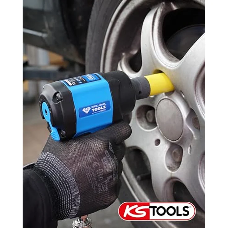 BRILLIANT TOOLS BT160400 1 1.240 Nm Powered by KS TOOLS 2 Zoll Mini-Druckluft-Schlagschrauber – Bild 6