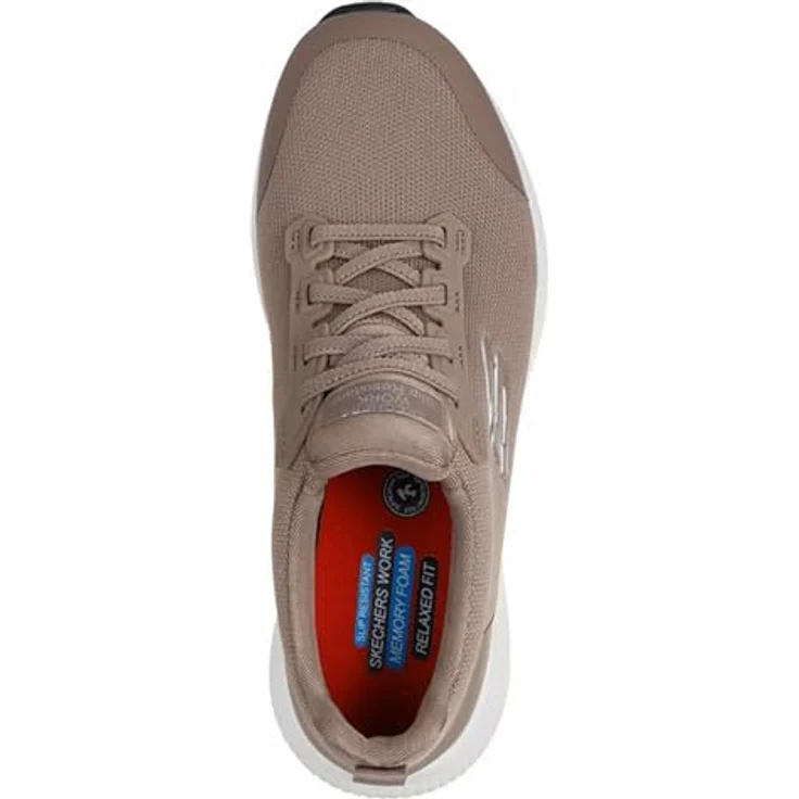 Skechers Damen Arbeitsschuh Work SQUAD SR Berufsschuh 77222EC, rutschfest, Farbe Taupe, Schuhgröße 42 EU – Bild 4
