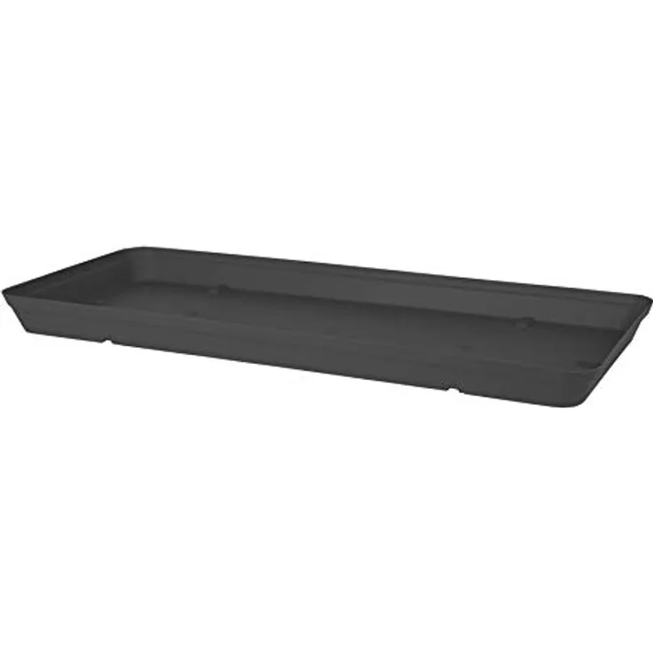 CAPRI RECTANGULAR SAUCER XL 100CM ANTHRACITE