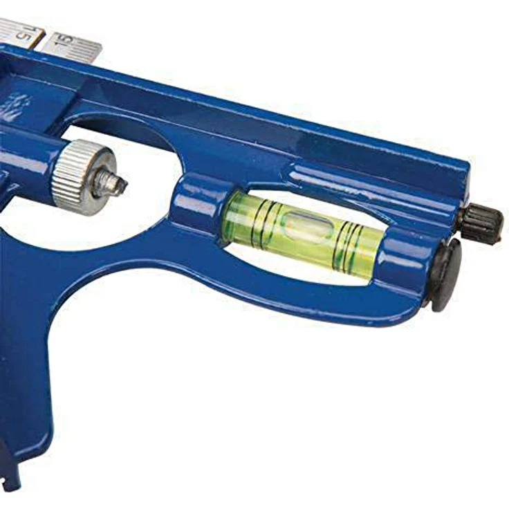 Silverline Profi Kombinations-Anschlagwinkel 150 mm, gehärteter Stahl mit Wasserwaage und metrischen/zölligen Einteilungen – Bild 5