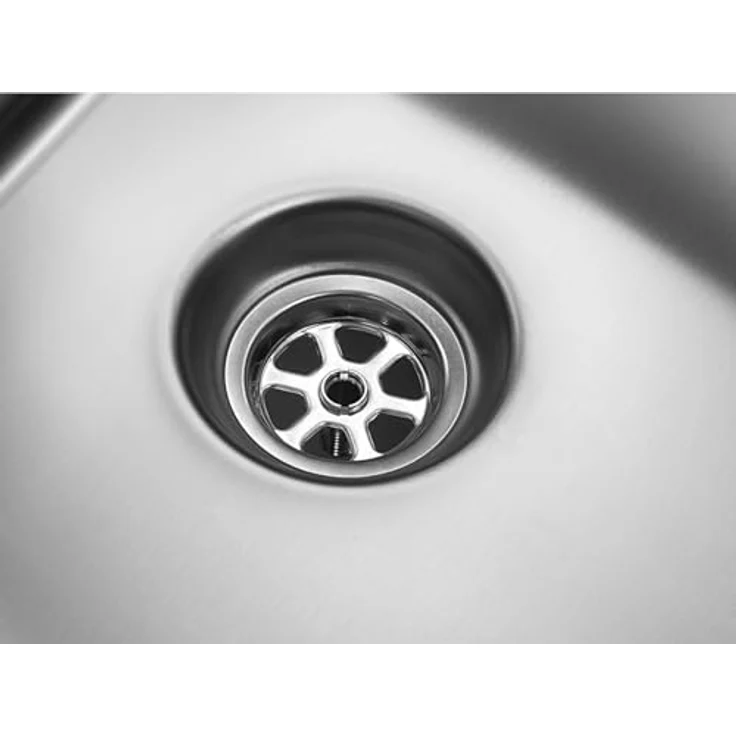 VR12S34RS Spülbecken 34 cm mit Armaturenbank für Unterbau oder Auflage-'-'VSTR71-2 – Bild 3