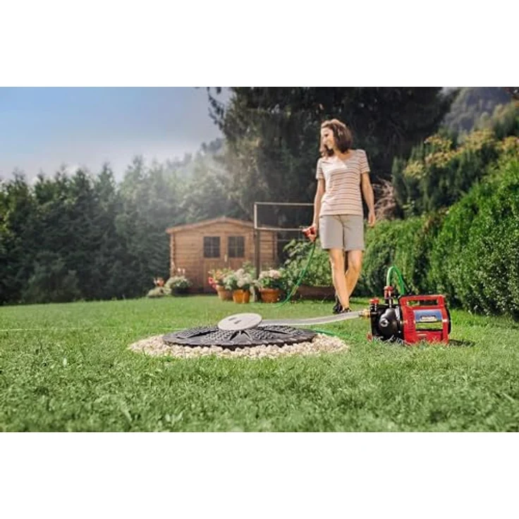 Einhell GC-GP 1250 N (1.200 W, max. 5000 L-h, max. Förderhöhe 50 m, Wasserfüllanzeige, Wassereinfüllöffnung --ablassschraube, Frostschutz, Thermoschutz) – Bild 2