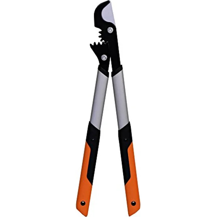 Fiskars PowerGear X Bypass-Getriebeastschere für frisches Holz, Antihaftbeschichtet, Gehärteter Präzisionsstahl, Länge 64 cm, Schwarz-Orange, LX94-M, 1020187 – Bild 9