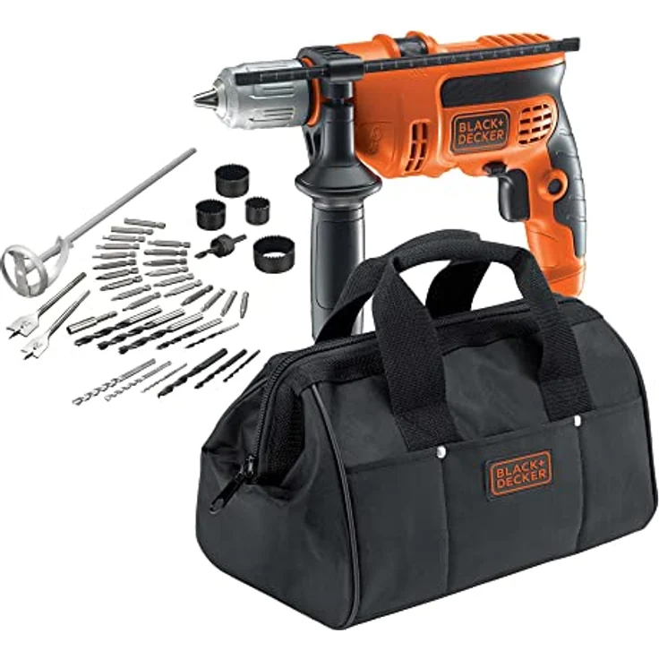 Black + Decker CD714CREW2 Schlagbohrmaschine 710 Watt – Bild 4