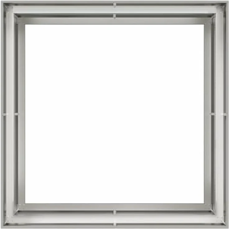 vidaXL Pflanzkübel 100x100x80 cm Edelstahl, großes Hochbeet mit viel Platz, korrosions- und rostbeständig – Bild 5