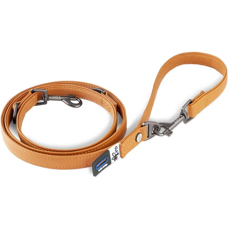 Curli Hundeleine Apple Leather Leine VEGAN, innovatives Hybrid-Leder in verschiedenen Größen
