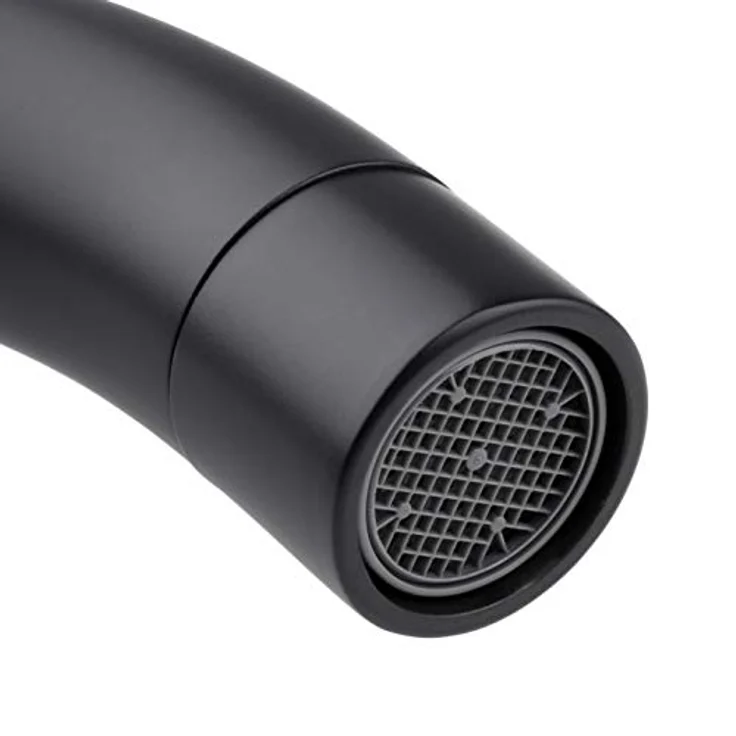 CORNAT Küchenarmatur Spültischarmatur Edition Black, EHM-H, HD, schwarz, rund mit schwenkbarem Auslauf und langlebiger Keramikdichtung – Bild 4