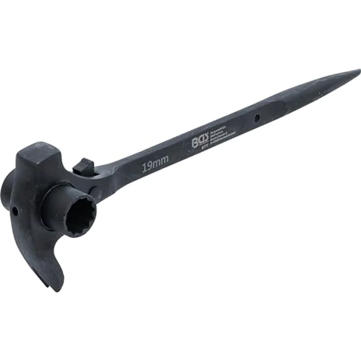 BGS Gerüstbauer-Knarre 4-in-1 19 x 22 mm Gerüstbau Werkzeug Gerüstbauratsche – Bild 2