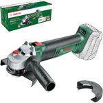 Bosch Akku-Kompakt-Winkelschleifer UniversalGrind 18V-75 (Ohne Akku; 18 Volt System; zum Schleifen, Trennen und Bürsten in verschiedenen Materialien; 125mm Schleifscheibendurchmesser)