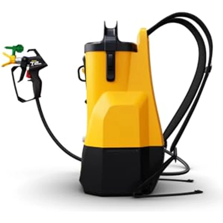 WAGNER Akku-Farbsprühsystem Control Pro 300 Move 18V Baretool, flexibles Spritzen als Rucksack oder stationär, *OHNE Akku + Ladegerät*, leichte Airlesspistole mit innovativer Düsentechnologie – Bild 2