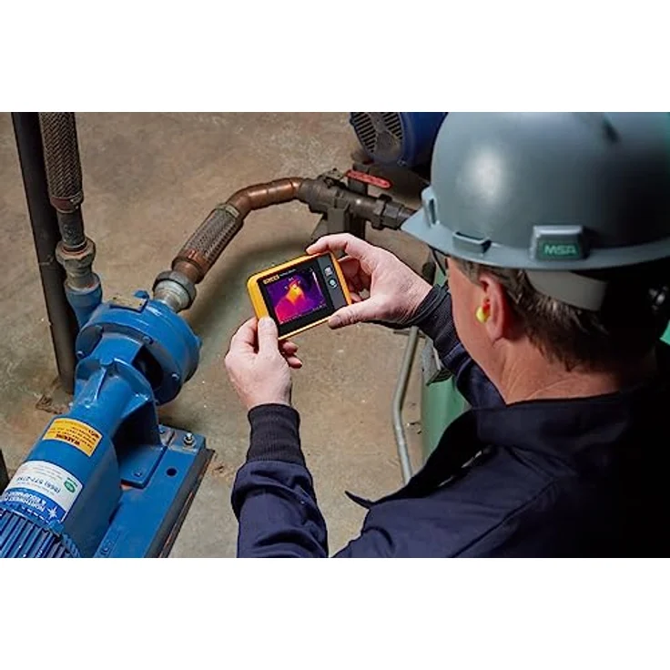 Fluke Thermal Imaging Camera TiS20+, tragbare Wärmebildkamera mit IR-Fusion und WLAN-Funktion, robust und staub-/wasserfest – Bild 7