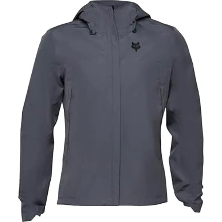 Fox JACKET 24 RANGER 2.5L WATER GRAPH, Herren Velojacke mit 5K/5K Wetterschutz, grau, XL – Bild 3