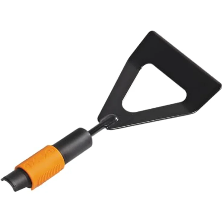 Fiskars Jätschuffel (Dutch Hoe), Gerätekopf, Breite: 12,5 cm, Borstahl-Kopf, Schwarz-Orange, QuikFit, 1000676 – Bild 2
