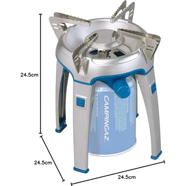 Campingaz Bivouac, Gaskocher mit futuristischem Design und hohem Bedienungskomfort, kompakt und stabil – Bild 9