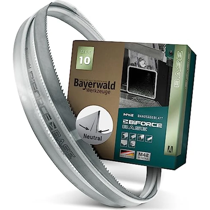 Bayerwald M42 Bandsägeblatt - 1640 x 13 x 0.65 x 8 12 ZpZ – Bild 2