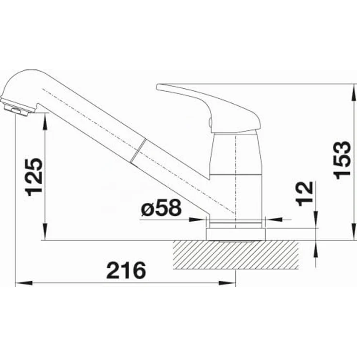 Blanco Daras S-F Vorfenstereinbau chrom HD, hochwertige Armatur für langlebige Nutzung – Bild 4