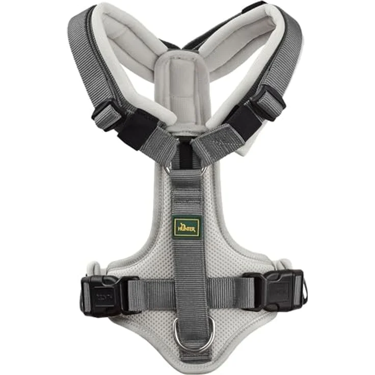 Hunter Geschirr Maldon Up, Größe:S-M, Farbe:hellgrau/grau – Bild 3