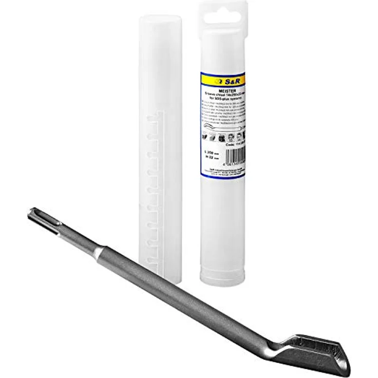 S&R Hohlmeißel SDS-plus 14 x 250 x 22 mm, gehärtet mit speziellem Oberflächenschutz für Industriequalität – Bild 5