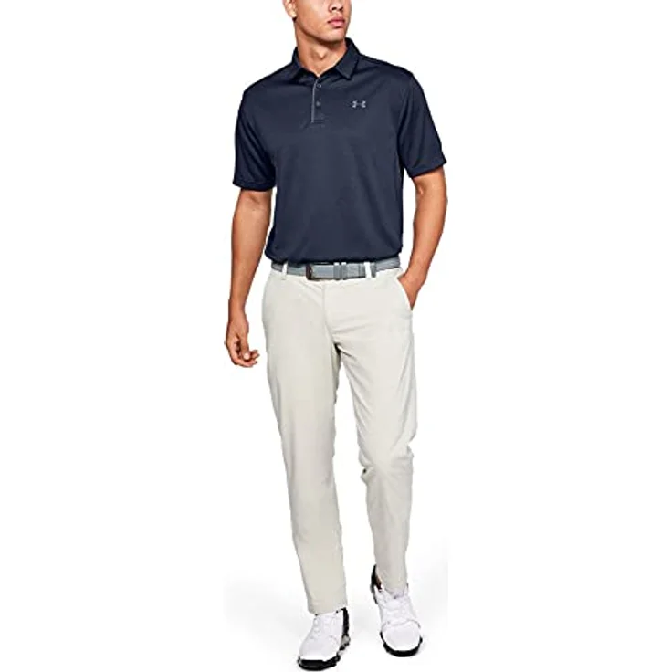 Under Armour Herren Tech Polo Shirt, ultraleichtes und atmungsaktives Arbeitsshirt, lose Passform, 100% Polyester – Bild 2
