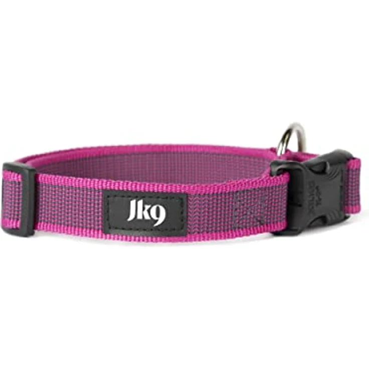 JULIUS K-9 225CG-PN Color und Gray Halsband, 25mm x 39 - 65 cm, verstellbar, rosa-grau – Bild 3
