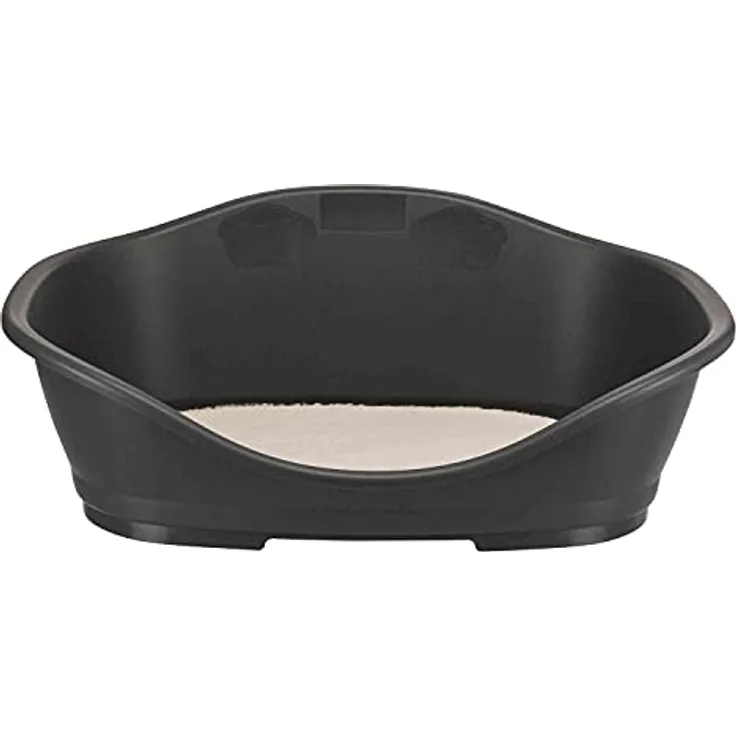 Trixie 38851 Kunststoffbett Sleeper, Gr. 5: 96 × 66 cm, dunkelgrau