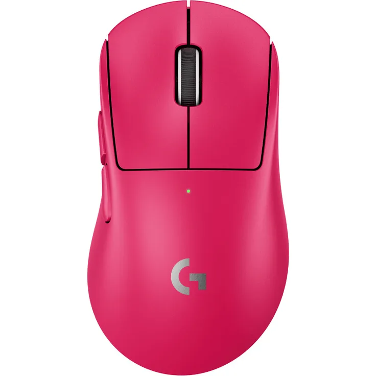 Logitech G PRO X SUPERLIGHT 2 DEX - Maus - ergonomisch - Für Rechtshänder - optisch - 5 Tasten, Pink
