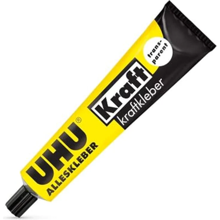 UHU Alleskleber Kraft Tube, Zuverlässiger Alleskleber mit außergewöhnlich starker Klebekraft, transparent, 125 g - Preisvergleich – Bild 4