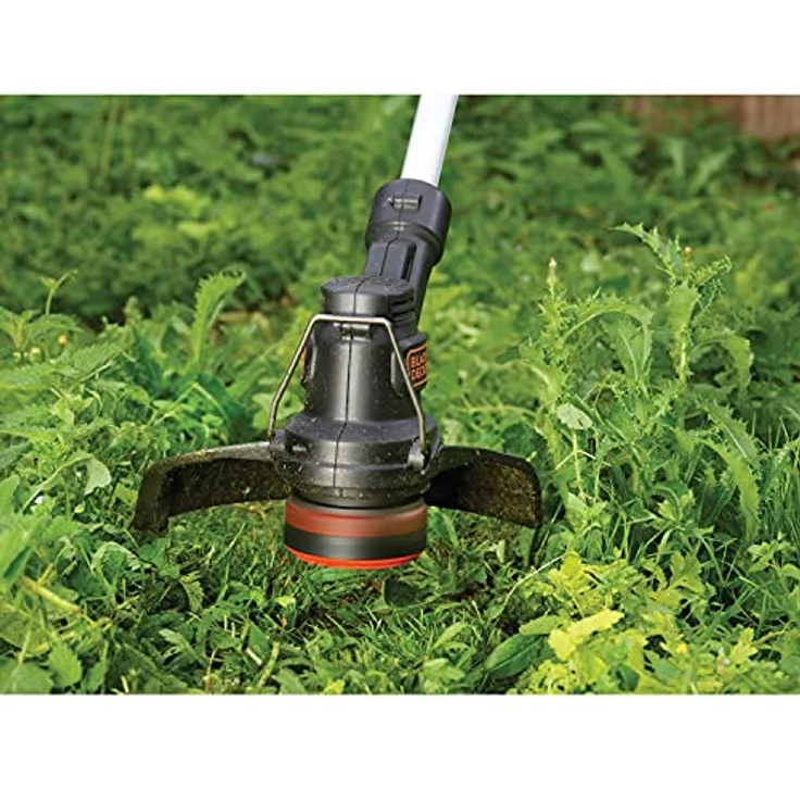 Black+Decker vollautomatische Einzelfadenspule (für Rasentrimmer 10 m Länge, 1,5 mm Fadendurchmesser) A6481 – Bild 4