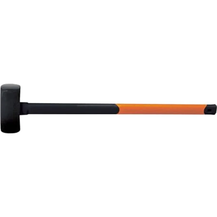 Fiskars Vorschlaghammer, Gewicht: 3,9 kg, Karbonstahl (geschmiedet), Schwarz-Orange, L, 1001619 – Bild 2