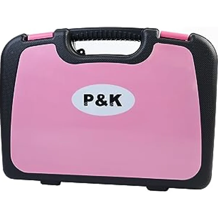 P & K Werkzeugkoffer 135 Teiliges Werkzeugset in Pink Design (135 St) – Bild 5
