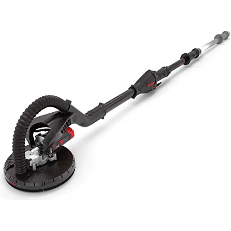 MENZER Langhalsschleifer LHS 225 VARIO mit Teleskoptechnik (1.550-1.950 mm) inkl. Schleifscheiben-Set