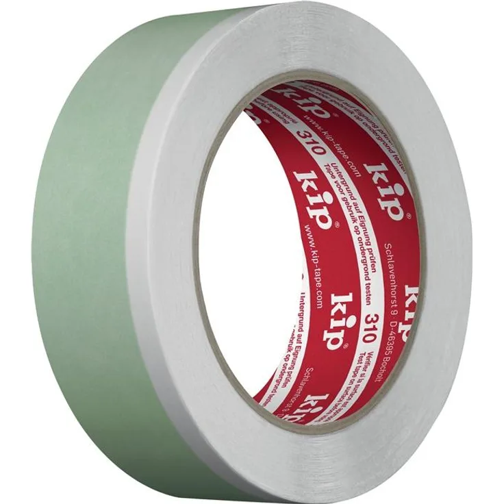 Doppelseitiges Klebeband Duoband 310 L.25m B.35mm grün/weiß Rl.KIP VE: 1